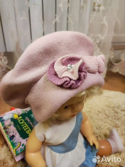 Шапка женская теплая