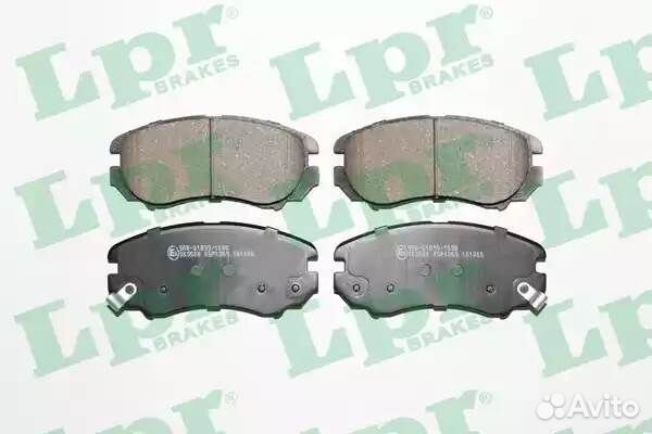 Колодки тормозные hyundai tucson/KIA sportage 04