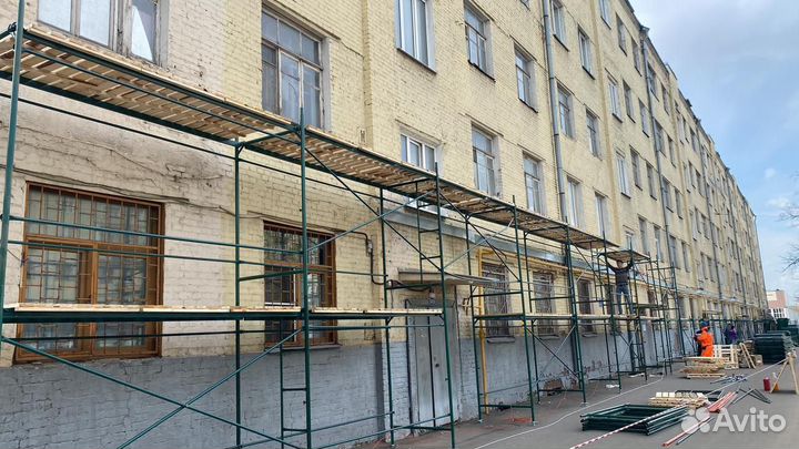 Леса рамные и хомутовые новые в аренду