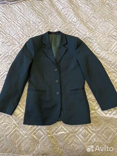 Пиджак зелёный школьный Старт