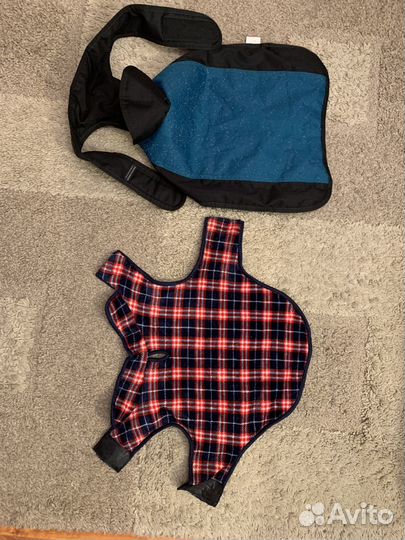 Попона утепленная для средних небольших собак М