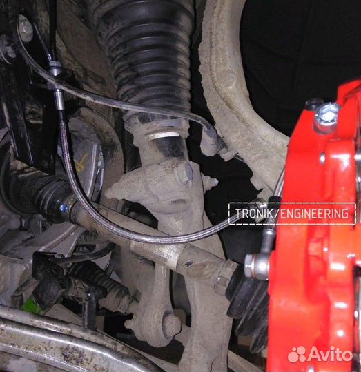 Тормозная система 8-ми порш Lamborghini Aventador