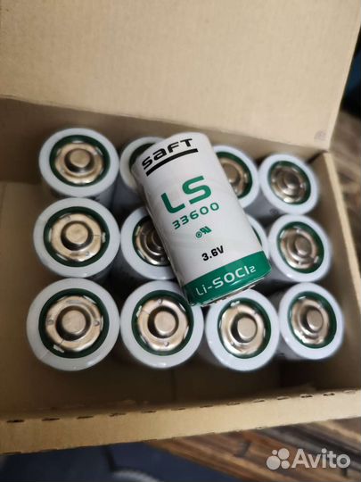 Аккумуляторы Saft AA LS14500 и LR20 LS33600,CR123A