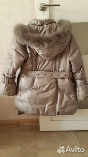 Зимнее пальто на пуху