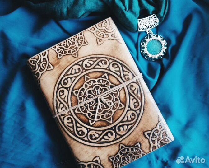 Блокнот. Ручная работа. натуральная кожа