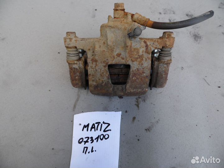 Суппорт тормозной передний левый Daewoo Matiz (M10