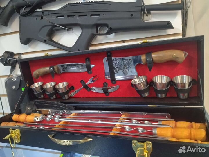 Подарочный набор для мужчины с шампурами