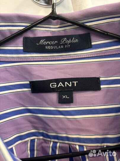 Gant.Regular Fit.Mercer Poplin.рубашка. XL