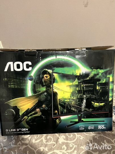 Игровой монитор AOC 165hz C32G3AE