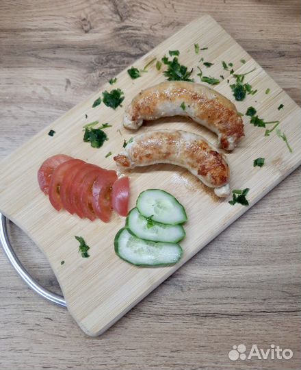 Колбаски домашние из курицы