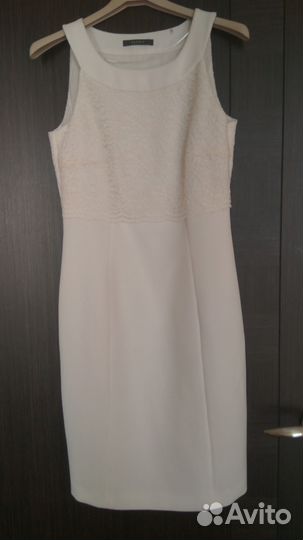 Белое платье Esprit с кружевом