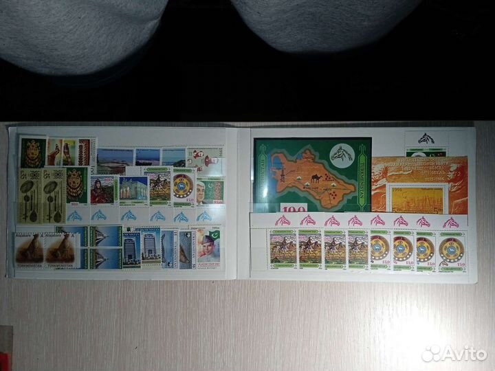 Марки Туркменистана и до.стран