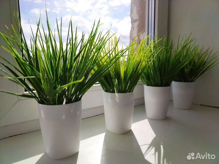 Искусственные цветы Осока Искусственное озеленение