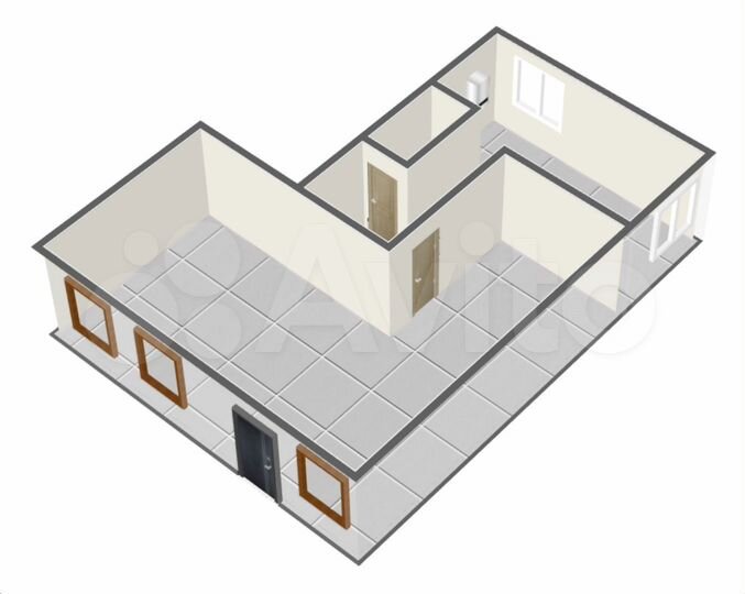 Свободного назначения, 58.5 м²
