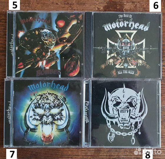 Motorhead музыка родные коллекционные CD