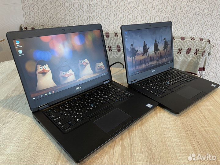 Мощные ноутбуки Dell i5-7/16gb/SSD-диск/FullHD-экр