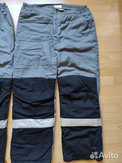 Штаны от зимней спецовки (новые). 52-54-56. Рост 1