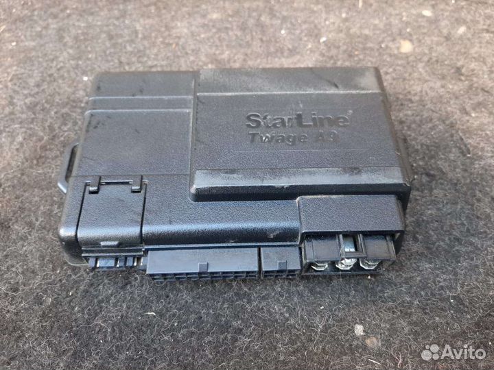 Блок сигнализации starline A9 с автозапуском