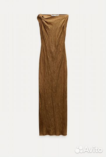 Платье Zara лен