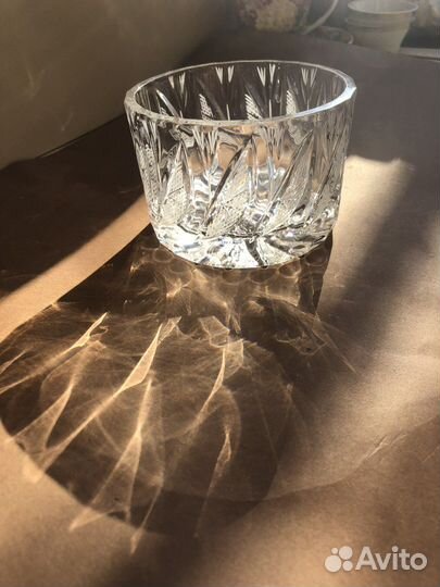 Конфетница, салатница хрусталь СССР Подарок