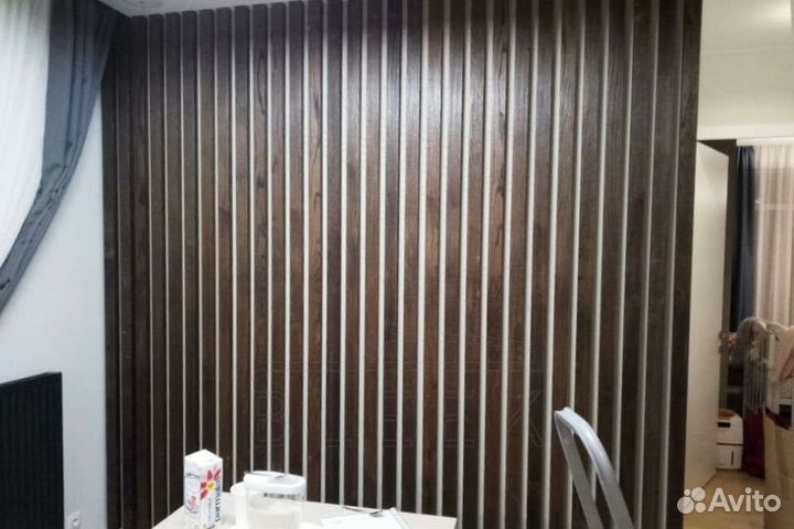 Декоративные рейки, реечные перегородки, рейки