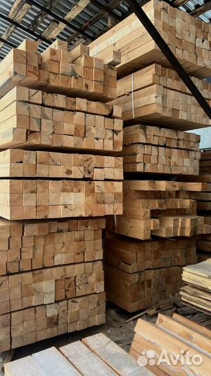 Доска обрезная 50х100х6000мм с доставкой