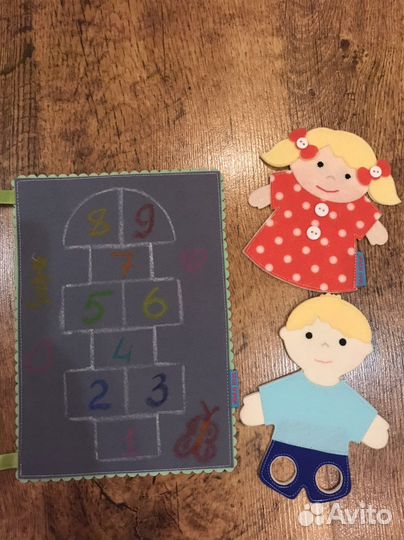 Развивающие игры из фетра