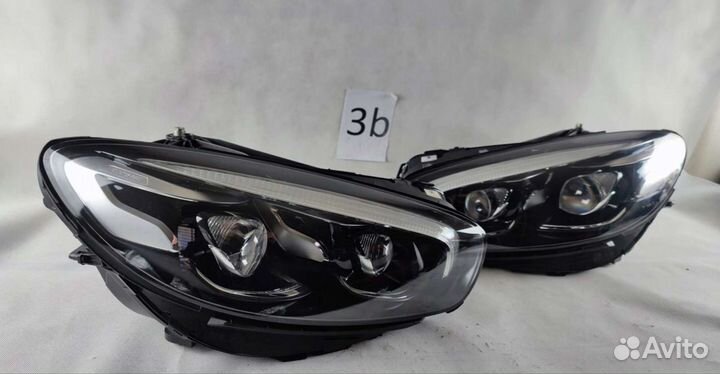 Фары комплект Full led Mercedes SL 231 рестайлинг