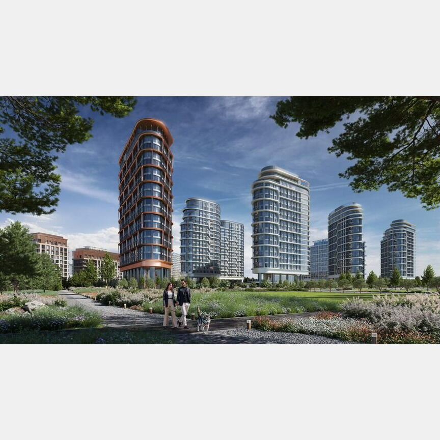 4-к. квартира, 121 м², 14/21 эт.