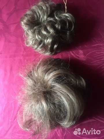 Шиньон русый