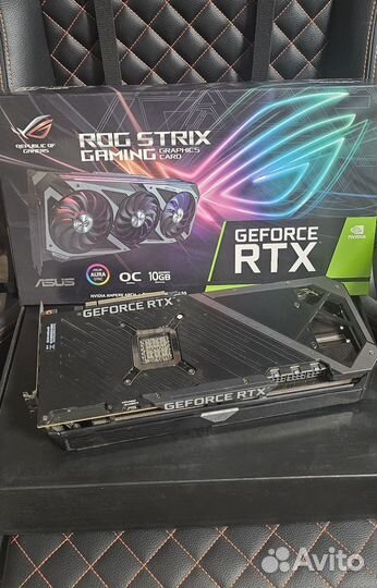 Видеокарта asus geforce rtx 3080