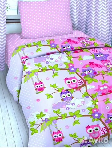Детское постельное белье новое. Хлопок