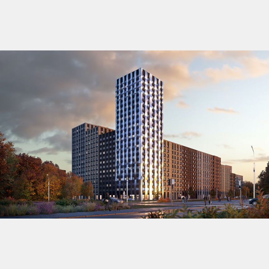 2-к. квартира, 54,9 м², 31/32 эт.