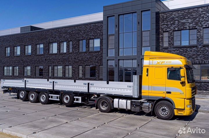 Полуприцеп бортовой Bonum 914296-06, 2024