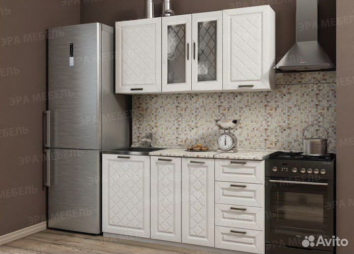 Кухня 1,5 метра Лиственница светлая