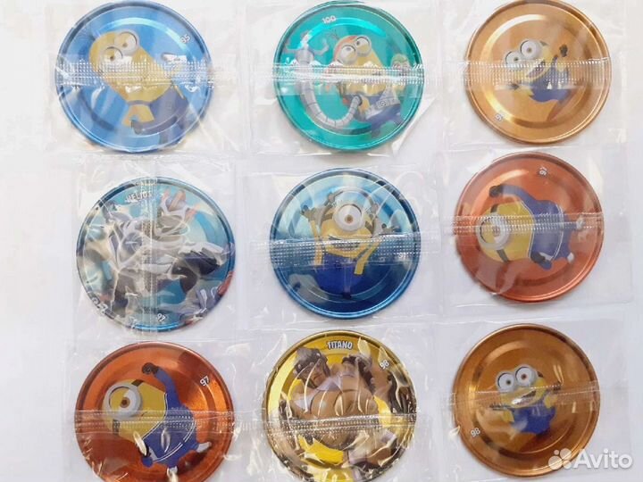 Фишки чипикао металлические