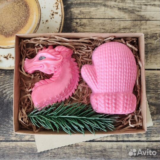 Мыло ручной работы,дракон из мыла