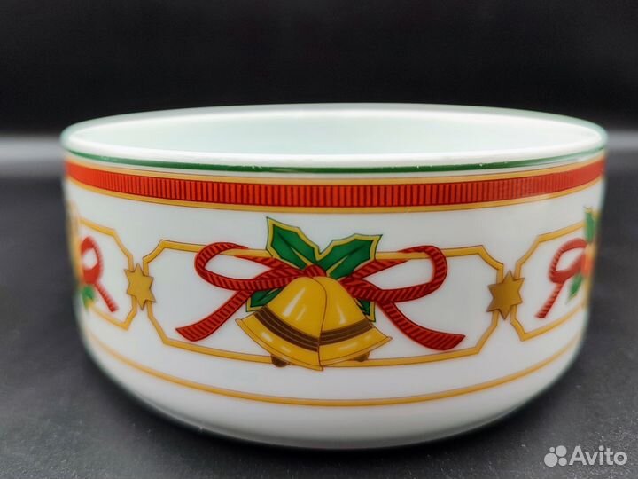 Hutschenreuther бонбоньерка паштетница новогодняя