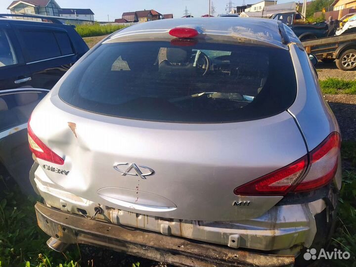 Крышка багажника Chery M11 серебро