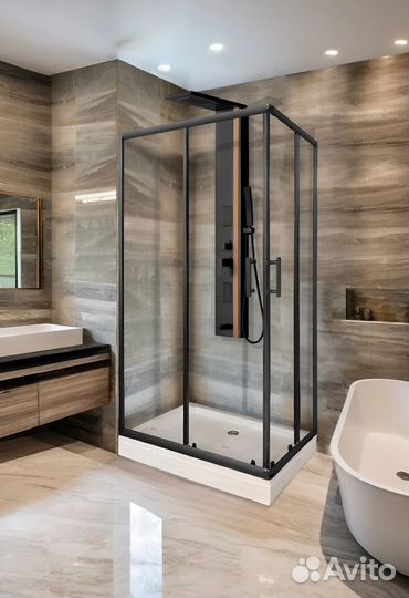 Душевая панель CeruttiSpa Rosanna 10400 черная