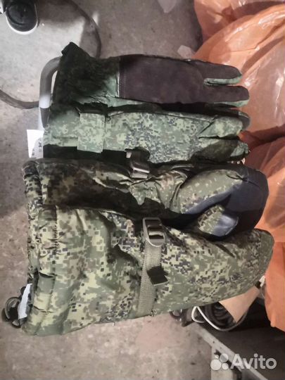 Перчатки, руковицы наски, зима армейские