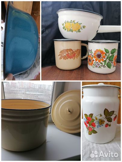 Посуда эмалированная СССР