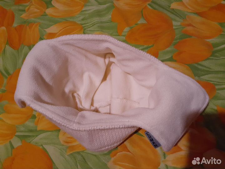 Шапка Loman Польша Унисекс Оригинал Вязанная Белая