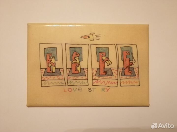 Виктор Цой. Магниты с репродукциями