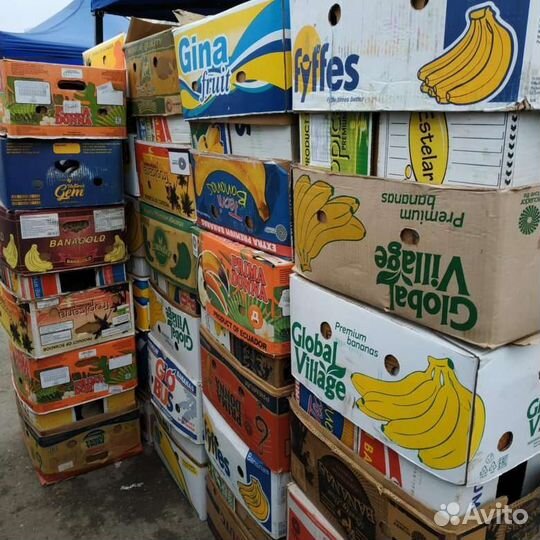 Банановые коробки бу