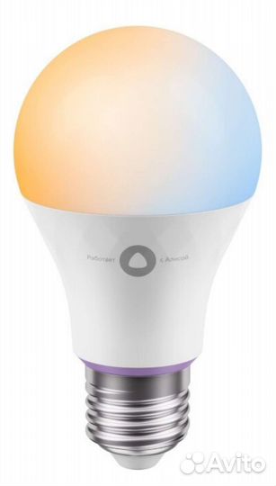 Умная лампочка Яндекс с Алисой, цоколь Е27, 8Вт