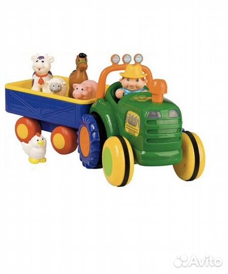 Трактор с животными