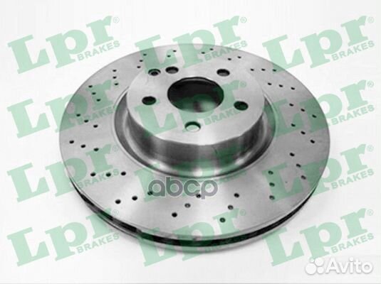 M2075V Диск тормозной mercedes W221 05- передни