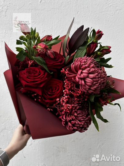 Доставка цветов Кустовые розы