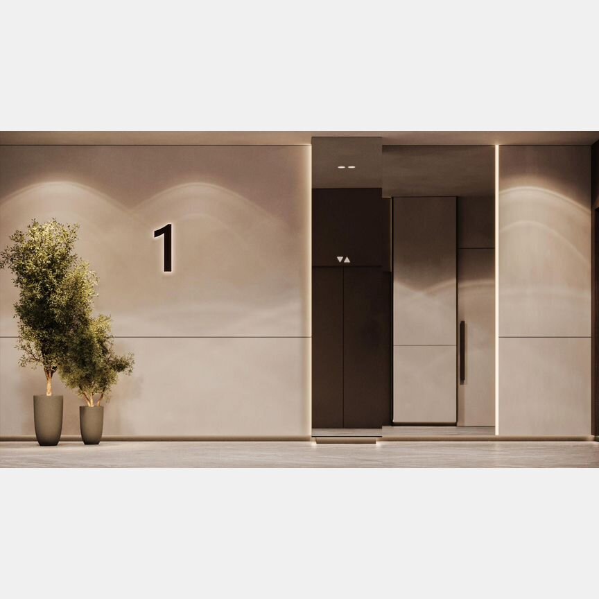 2-к. апартаменты, 71,1 м², 6/10 эт.